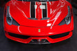 2013-2015 Ferrari 458 Speciale Carbon Fiber Front Lip