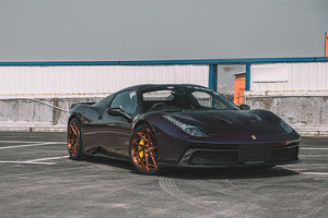 DarwinPRO 2010-2015 Ferrari 458 Spider BKSS Style Partial Carbon Fiber Full Body Kit