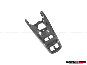 2015-2020 Ferrari 488 Dry Carbon Fiber Bridge Support & Windows Switches Panel | Fits GTB, Spider