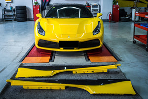 2015-2020 Ferrari 488 GTB & Spider Side Skirts