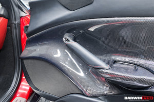 2015-2020 Ferrari 488 GTB & Spider Carbon Fiber Door Panel Interior