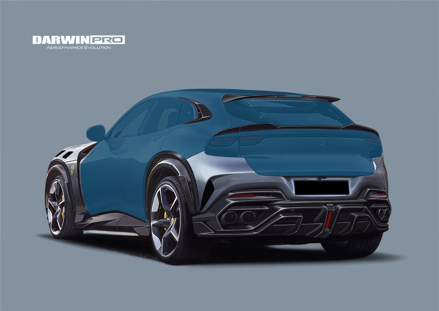 2023-UP Ferrari Purosangue F175 Partial Carbon Fiber Body Kit DarwinPRO iMP Design