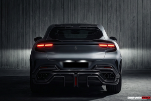 2023-UP Ferrari Purosangue F175 Carbon Fiber Roof Spoiler DarwinPRO iMP Design