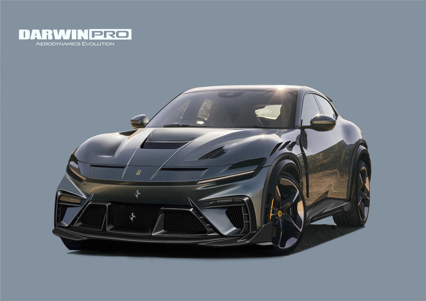 2023-UP Ferrari Purosangue F175 Partial Carbon Fiber Body Kit DarwinPRO iMP Design