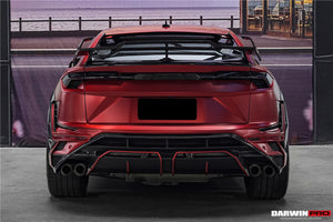 DarwinPRO 2018-2025 Lamborghini URUS BKSS Part Carbon Fiber Rear Bumper | Fits URUS, S, Performante