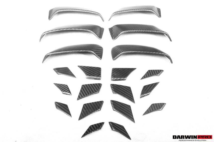 2015-2019 Porsche 911 991.2 GT3RS Only Autoclave Carbon Fiber Fender Vents DarwinPRO (OE)