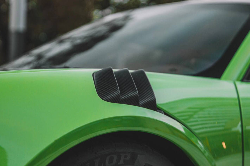 2015-2019 Porsche 911 991.2 GT3RS Only Autoclave Carbon Fiber Fender Vents DarwinPRO (OE)