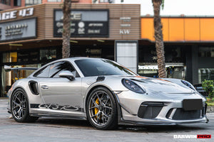 2015-2019 Porsche 911 991.2 GT3RS Only Autoclave Carbon Fiber Side Skirts DarwinPRO (OE)