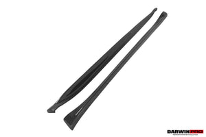 2019-UP Porsche 911 992 Autoclave Carbon Fiber Side Skirts DarwinPRO (GT3 Facelift) Fits Carrera, S, 4, 4S, Targa, Cabriolet