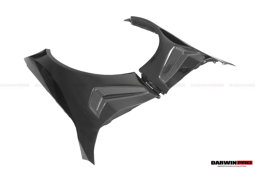 2021-UP BMW M3 G80 G81 BKSSII Style Front Bumper and Front Fender and Side Skirts