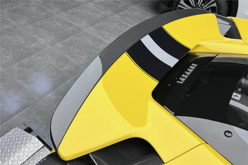 2018-2022 Ferrari 488 PISTA NV Style Carbon Fiber Trunk Spoiler Wing
