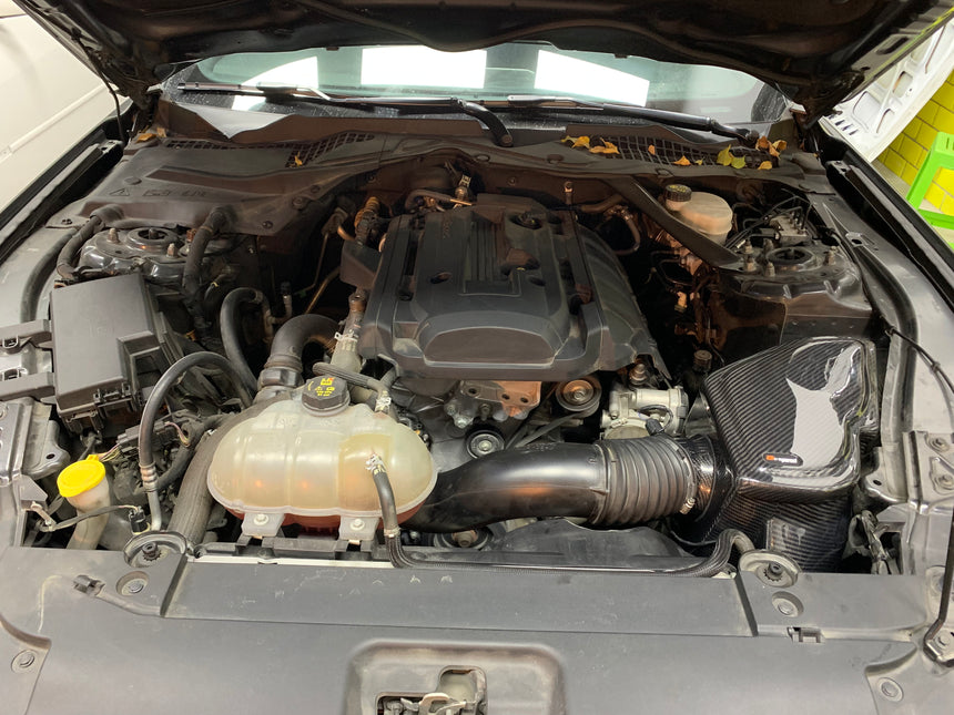 Ford Mustang 2.3T [2015-UP] Airspeed Brand 100% Dry Carbon Fiber Cold Air Intake System