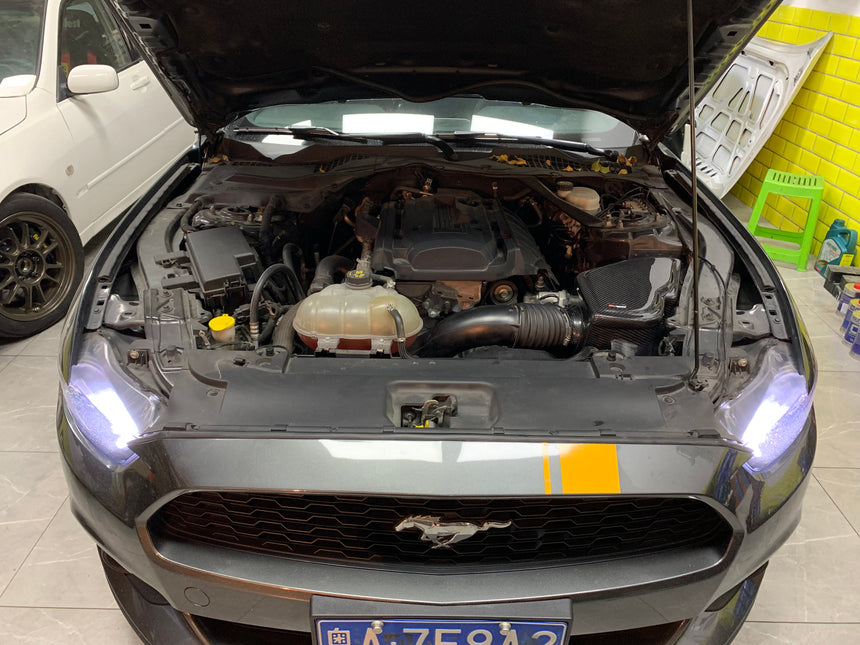 Ford Mustang 2.3T [2015-UP] Airspeed Brand 100% Dry Carbon Fiber Cold Air Intake System
