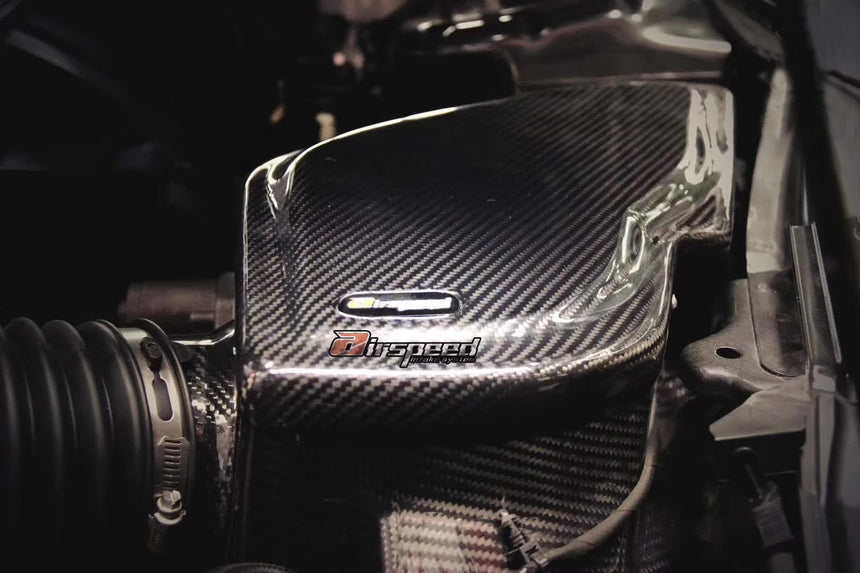 Ford Mustang 2.3T [2015-UP] Airspeed Brand 100% Dry Carbon Fiber Cold Air Intake System