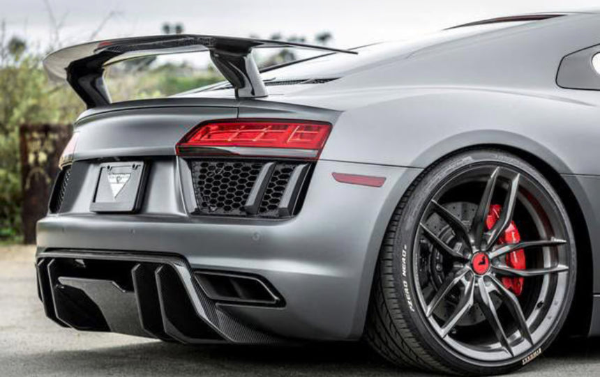 Audi V-Style Carbon Fiber Wing