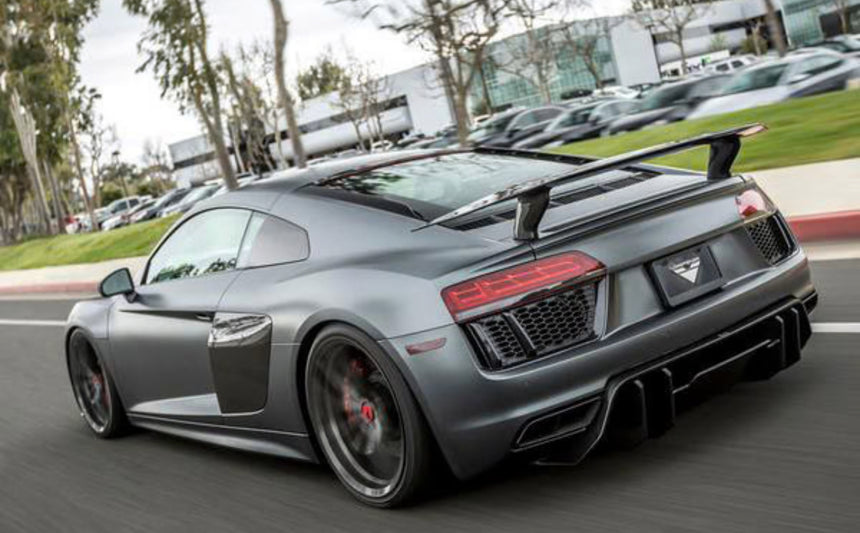 Audi V-Style Carbon Fiber Wing