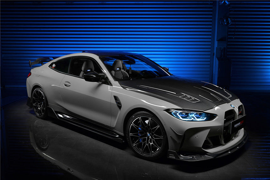 2021-UP BMW M4 G82/G83 BKSS Style Carbon Fiber Side Skirts