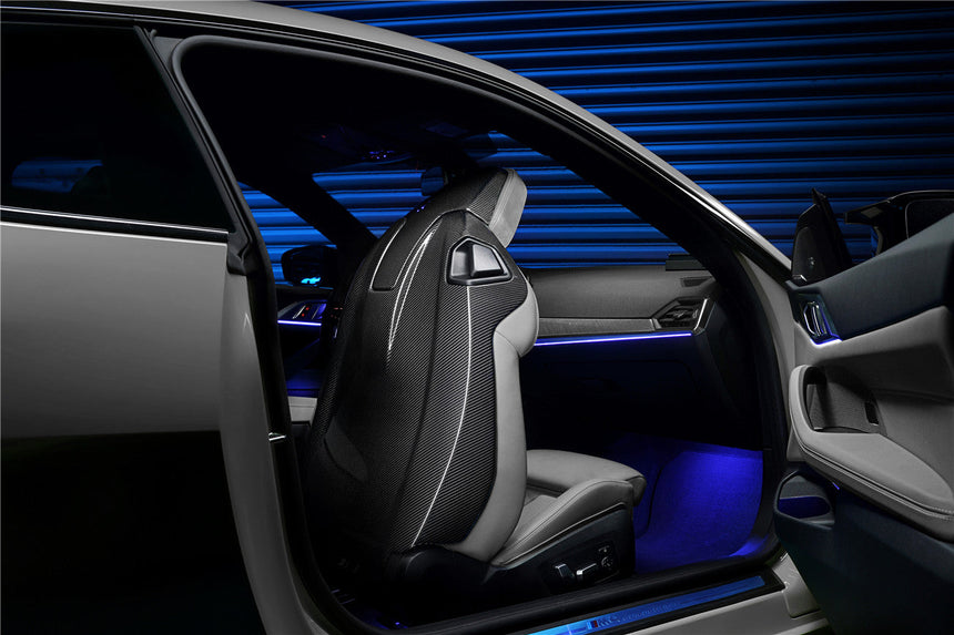 2021-UP BMW M4 G82/G83 Carbon Fiber Seat-Back Cover