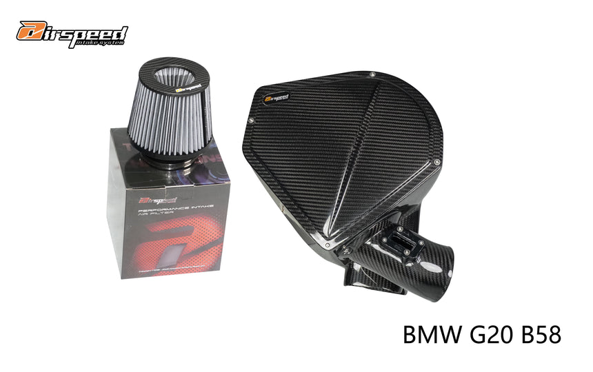 BMW 3/4 Series (B58 G2X) 2.0T G20 G22 G28 (2019-UP) Dry Carbon Fiber Cold Air Intake System