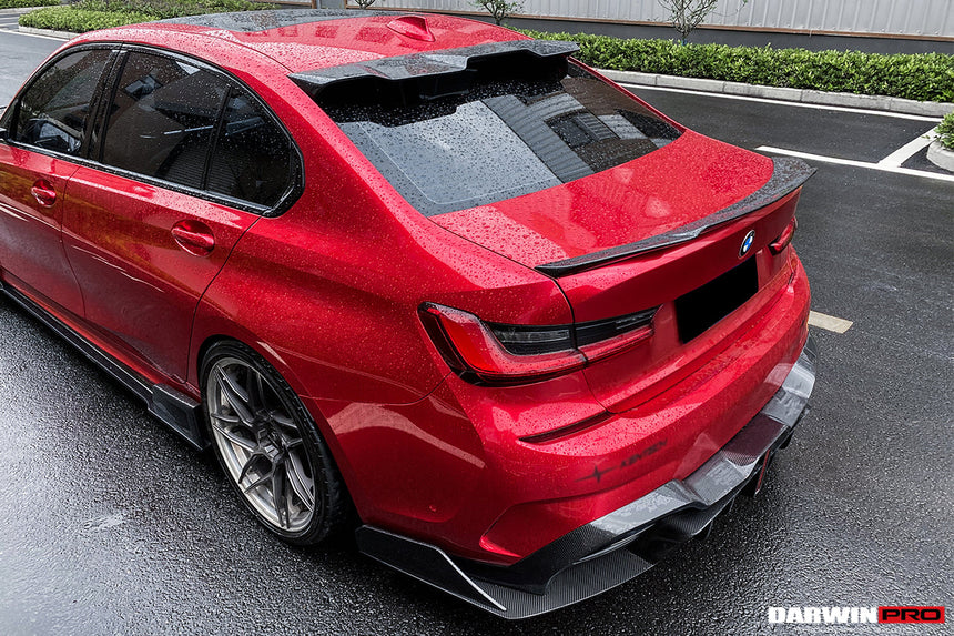 2019-2023 BMW 3 Series G20/G28/G80 M3 BKSS Style Carbon Fiber Trunk Spoiler