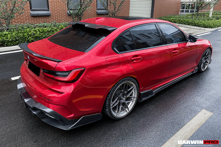 2019-2023 BMW 3 Series G20/G28 BKSS Style Carbon Fiber Rear Diffuser