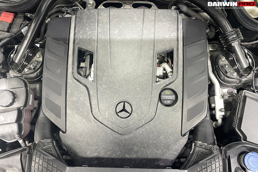 2019-2023 Mercedes Benz W464 G500/G550 G-Class G Wagon Dry Carbon Fiber Engine Cover
