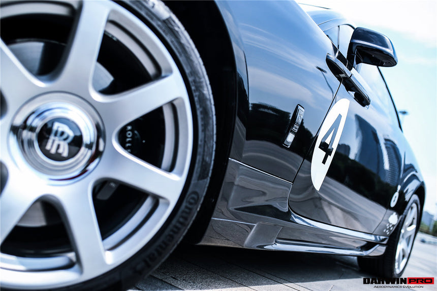 2016-2020 Rolls-Royce Wraith BKSS Style Carbon Fiber Side Skirts