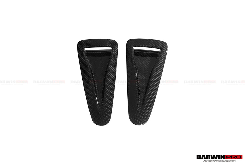 2008-2022 Nissan GTR R35 CBA & DBA & EBA Carbon Fiber Hood Scoop (2 PCS)