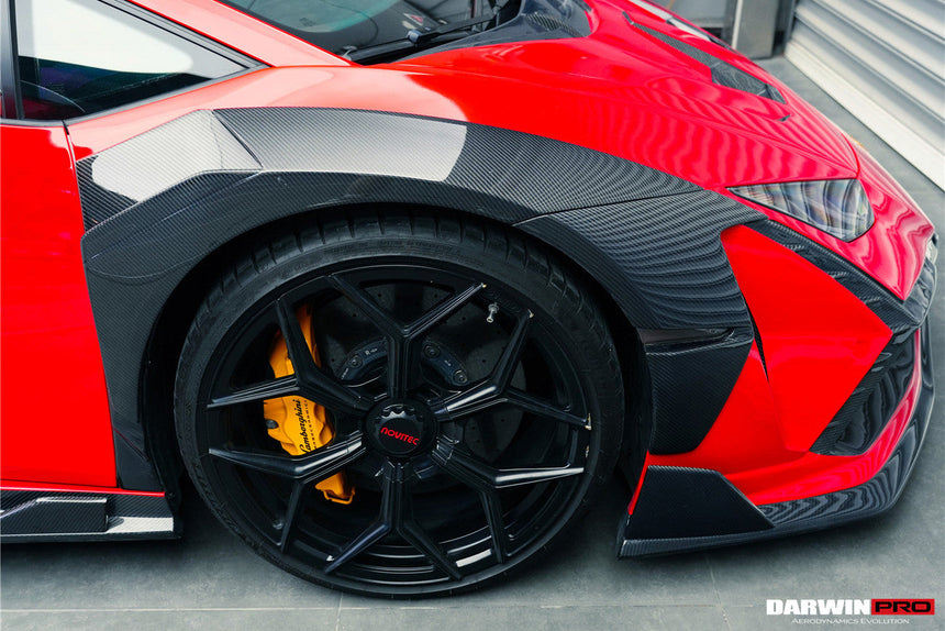 2015-2022 Lamborghini Huracan LP610 & LP580 Coupe Only BKSSII Style Full Wide Body Kit