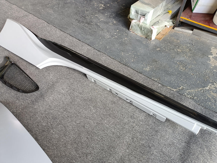 Dry Carbon Fiber Full Set Body Kit Front Bumper Rear Bumper Side Skirt For 488 GTB Pista Style