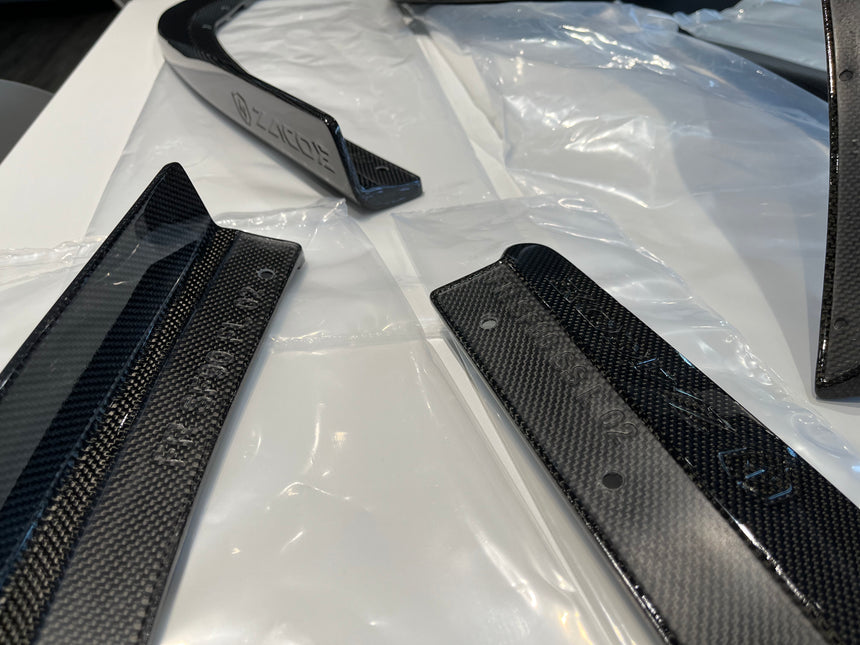 Dry Carbon Fiber Ferrari SF90 Stradale Rear Diffuser - Zacoe