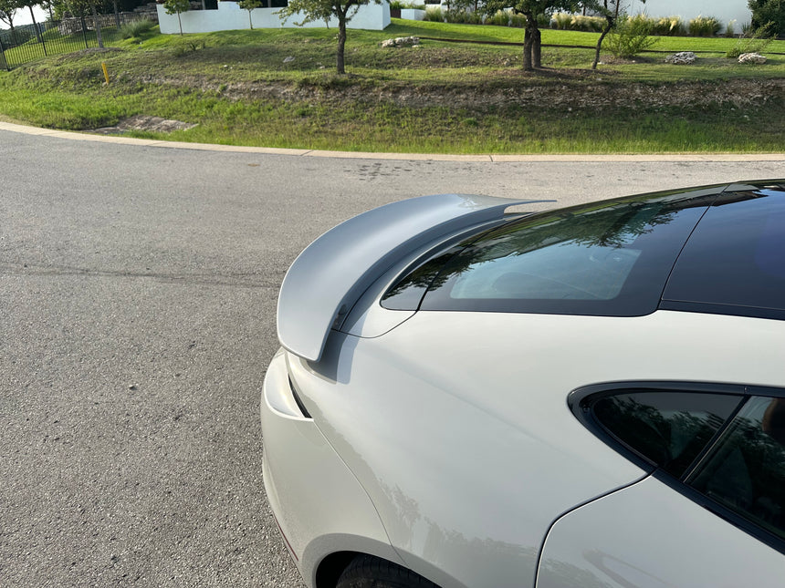 Porsche Taycan Dry Carbon Fiber Spoiler Wing - Zacoe