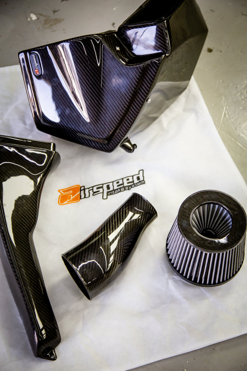 AUDI S4,S5,RS4,RS5 B9 Airspeed Brand 100% Dry Carbon Fiber Cold Air Intake System