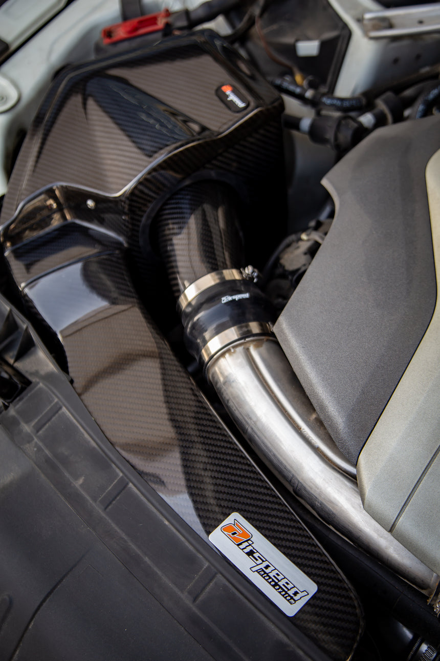 AUDI S4,S5,RS4,RS5 B9 Airspeed Brand 100% Dry Carbon Fiber Cold Air Intake System