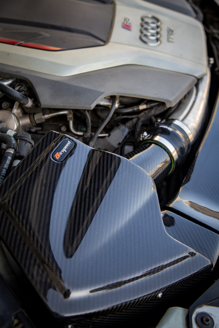AUDI S4,S5,RS4,RS5 B9 Airspeed Brand 100% Dry Carbon Fiber Cold Air Intake System