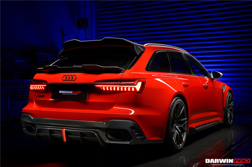 2019-2022 Audi RS6 Avant C8 BKSS Style Rear Diffuser