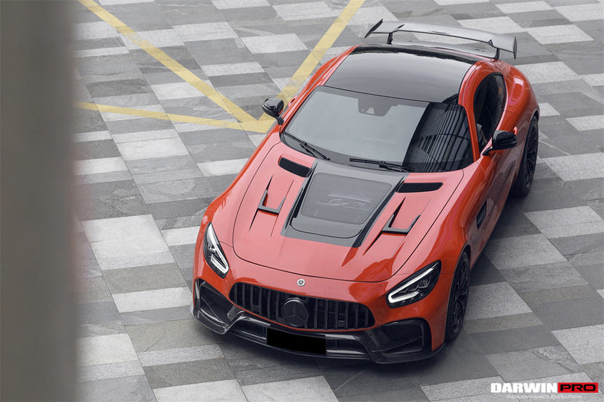 2017-2021 Mercedes Benz AMG GT/GTS/GTC IMP Performance Partial Carbon Fiber Front Bumper