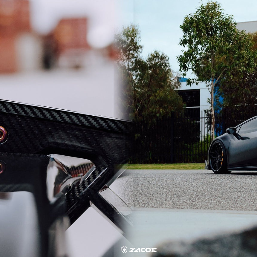 Lamborghini Huracan LP610 Dry Carbon Fiber Spoiler - Zacoe