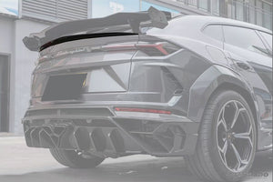 2018-2025 Lamborghini URUS MS Style Carbon Fiber Small Trunk Spoiler