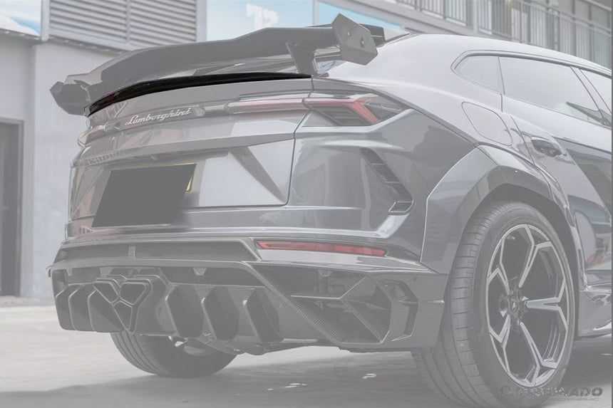 2018-2025 Lamborghini URUS MS Style Carbon Fiber Small Trunk Spoiler
