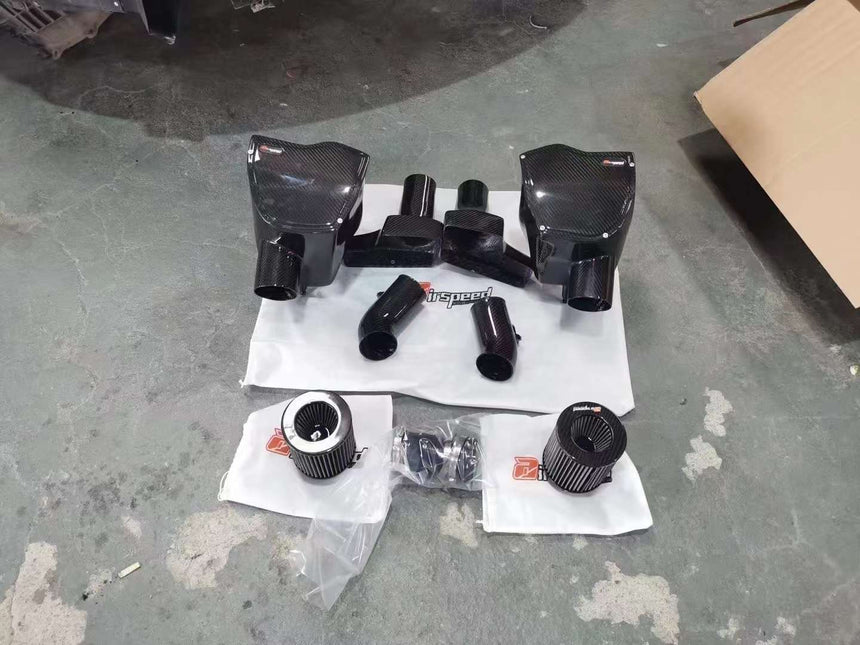 Nissan GTR R35 2009 Airspeed Brand 100% Dry Carbon Fiber Cold Air Intake System