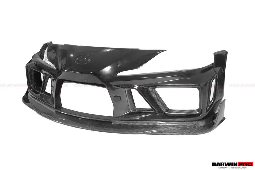 2019-UP Toyota GR Supra (J29/DB) A90 A91 BKSSII Style Partial Carbon Fiber Front Bumper