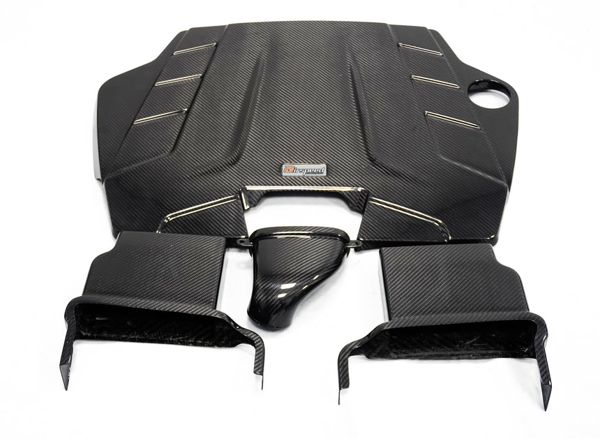 Porsche Cayenne 3.0T 9Y0 [2019-UP] Airspeed Brand 100% Dry Carbon Fiber Cold Air Intake System