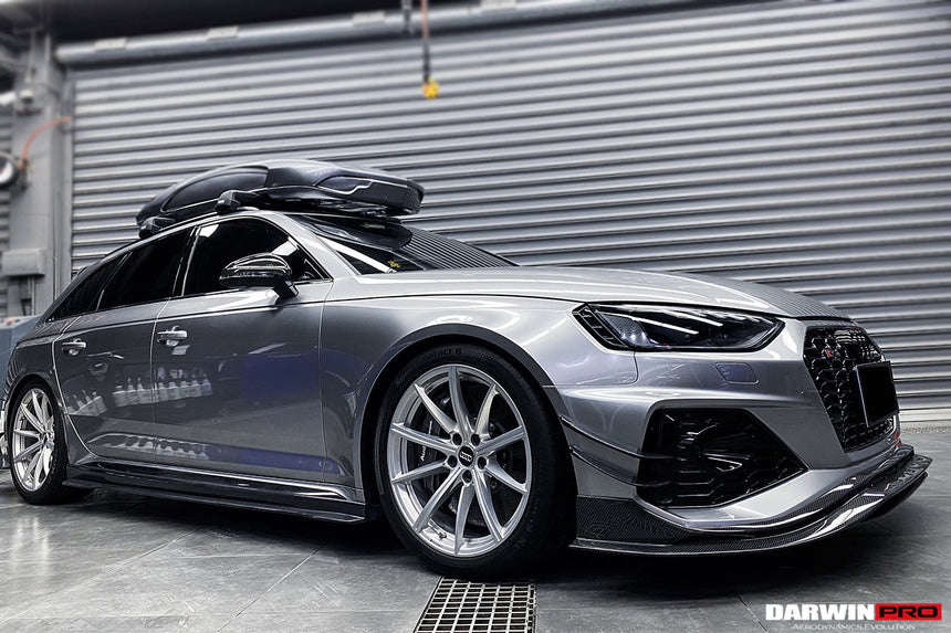 2020-2024 Audi RS4 B9.5 BKSS Style Carbon Fiber Front Lip