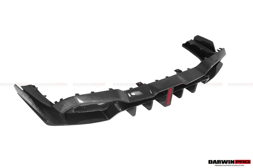 2019-2023 BMW 3 Series G20/G28 BKSS Style Carbon Fiber Rear Diffuser (With 4 Exhaust tips)