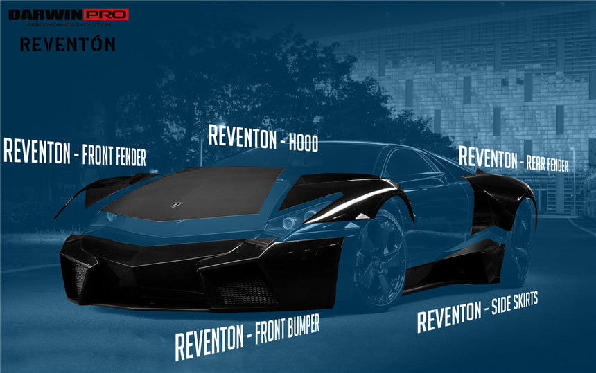 2001-2010 Lamborghini Murcielago Reventon Style Full Body Kit