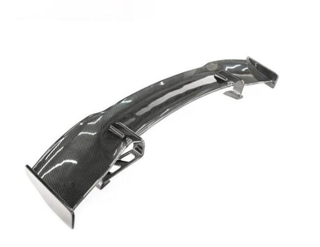 GT Style Real Carbon Fiber Car Rear Wing Trunk Lip Spoiler For Audi R8 V8 V10 Coupe 2008-2023