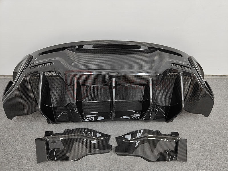 For McLaren 540C 570S upgrade 600LT Full body kit Dry carbon fiber front bumper Rear bumper Spoiler side skirt Front hood