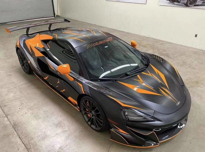 Dry Carbon Fiber Mclaren Body Kits High Quality Glossy Carbon Fiber 540C 570S Bodykits V ors Style Auto Accessories