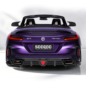 SOOQOO BMW Z4 G29 Rear Diffuser In Prepreg Carbon Fiber